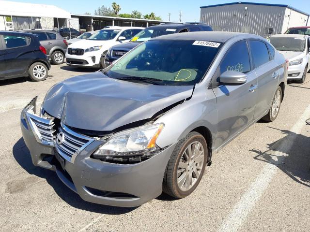 Photo 2 from auction – 2013 NISSAN SENTRA S with VIN 3N1AB7AP1DL796899