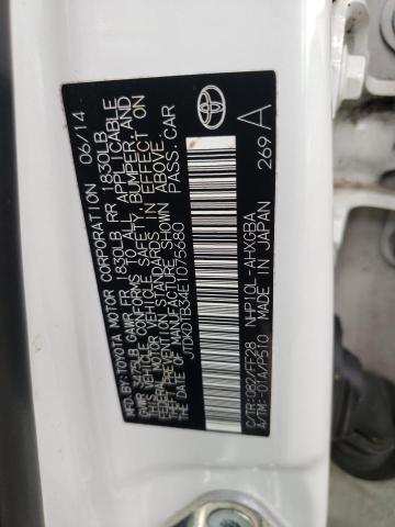 Photo 10 from auction – 2014 TOYOTA PRIUS C with VIN JTDKDTB34E1075680