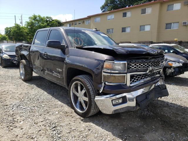 CHEVROLET SILVERADO 2015 with VIN 3GCPCREC9FG497776 - Photo from auction