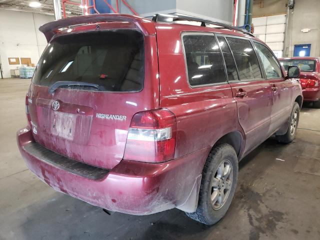 Photo 4 from auction – 2007 TOYOTA HIGHLANDER with VIN JTEHP21A470229482
