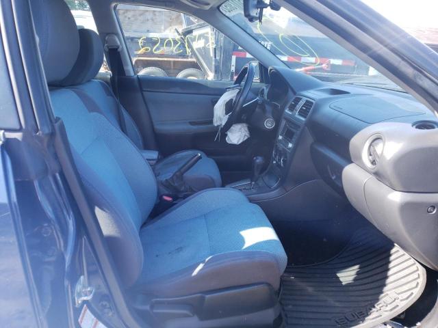 Photo 5 from auction – 2006 SUBARU IMPREZA OU with VIN JF1GG68646H815226