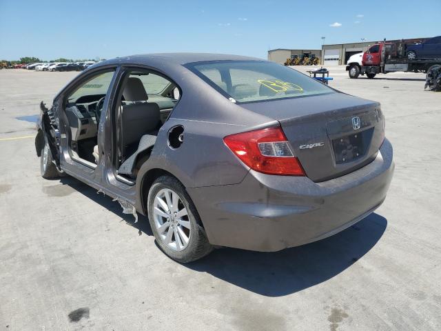 Photo 3 from auction – 2012 HONDA CIVIC EX with VIN 19XFB2F81CE060037