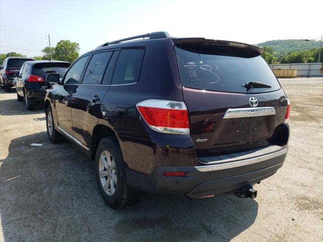 Photo 3 from auction – 2012 TOYOTA HIGHLANDER with VIN 5TDZA3EH7CS029971