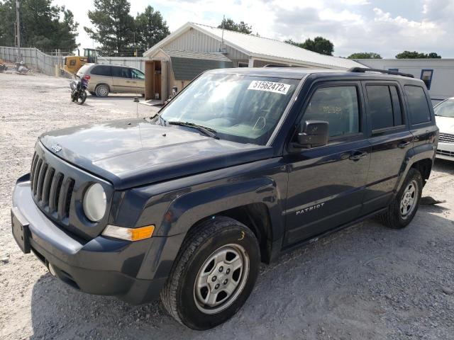 Photo 2 from auction – 2014 JEEP PATRIOT SP with VIN 1C4NJPBA2ED864355