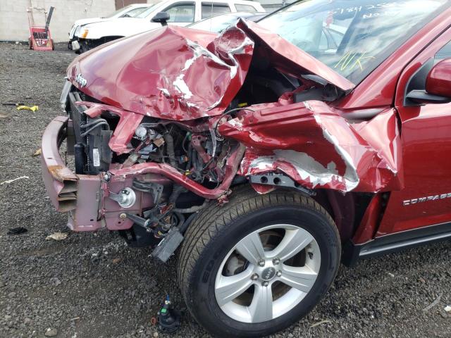 Photo 9 from auction – 2016 JEEP COMPASS LA with VIN 1C4NJDEB0GD753017