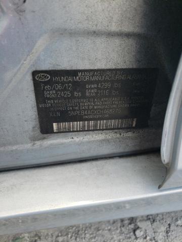 Photo 10 from auction – 2012 HYUNDAI SONATA GLS with VIN 5NPEB4ACXCH468275