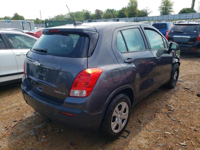 Photo 4 from auction – 2016 CHEVROLET TRAX LS with VIN 3GNCJKSB8GL258646