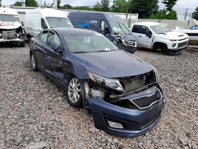 KIA OPTIMA EX 2015 with VIN 5XXGN4A77FG374762 - Photo from auction