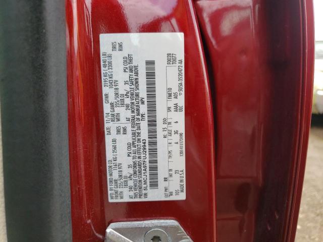 Photo 10 from auction – 2015 LINCOLN MKC with VIN 5LMCJ1A97FUJ29943