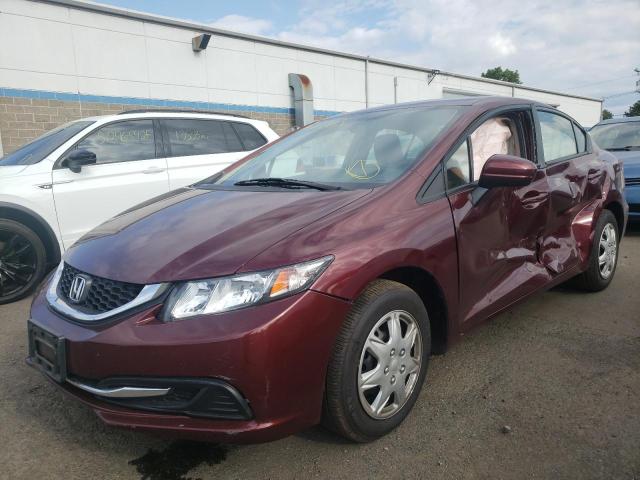 Photo 2 from auction – 2015 HONDA CIVIC LX with VIN 2HGFB2F53FH534845