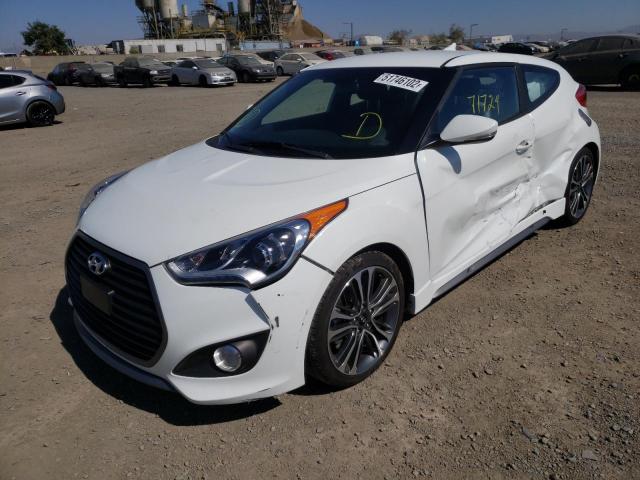 Photo 2 from auction – 2017 HYUNDAI VELOSTER T with VIN KMHTC6AE2HU310622