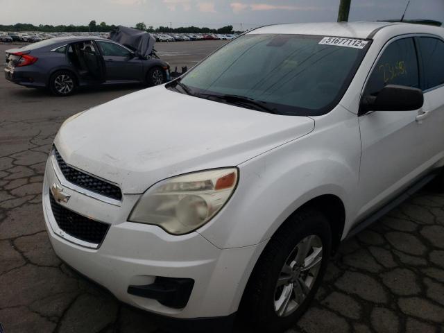 Photo 9 from auction – 2010 CHEVROLET EQUINOX LS with VIN 2CNALBEW4A6379660