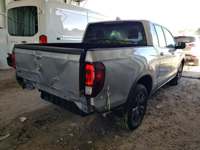 Photo 4 from auction – 2020 HONDA RIDGELINE with VIN 5FPYK3F10LB013259