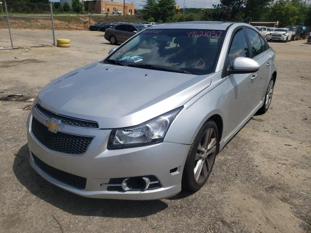 Photo 2 from auction – 2014 CHEVROLET CRUZE LTZ with VIN 1G1PG5SB1E7283442