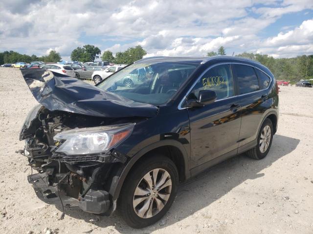 Photo 2 from auction – 2014 HONDA CR-V EXL with VIN 2HKRM4H77EH646960