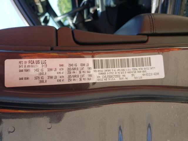 Photo 10 from auction – 2019 JEEP GR CH LIM with VIN 1C4RJFBG6KC729932