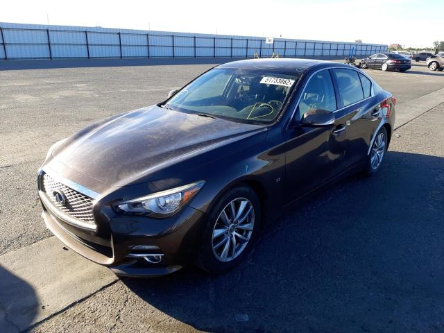 Photo 2 from auction – 2015 INFINITI Q50 BASE with VIN JN1BV7AP1FM337036