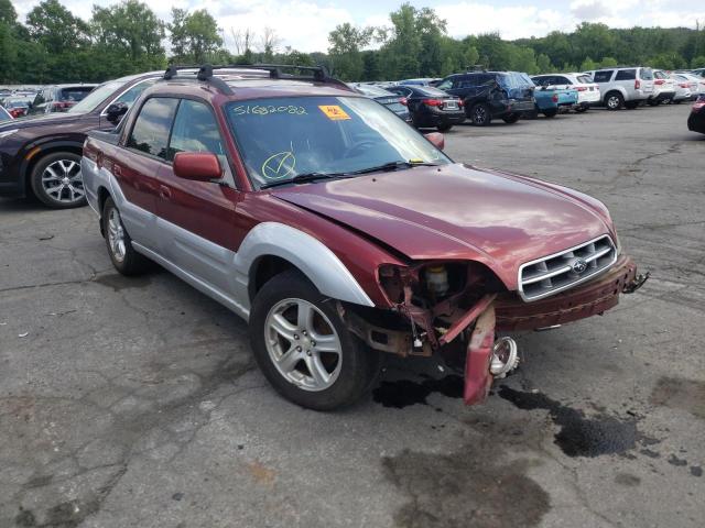 SUBARU BAJA 2003 with VIN 4S4BT61C736100010 - Photo from auction