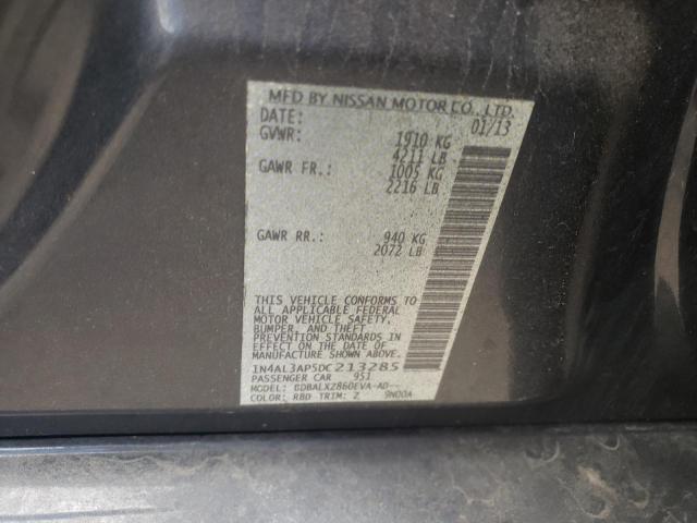 Photo 10 from auction – 2013 NISSAN ALTIMA 2.5 with VIN 1N4AL3AP5DC213285