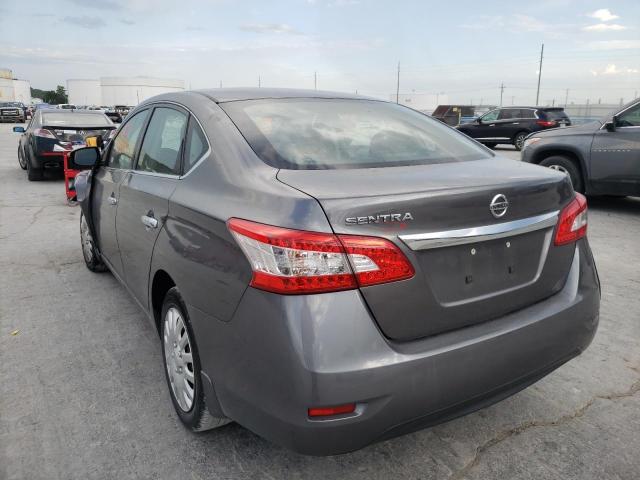Photo 3 from auction – 2015 NISSAN SENTRA S with VIN 3N1AB7AP1FY266261
