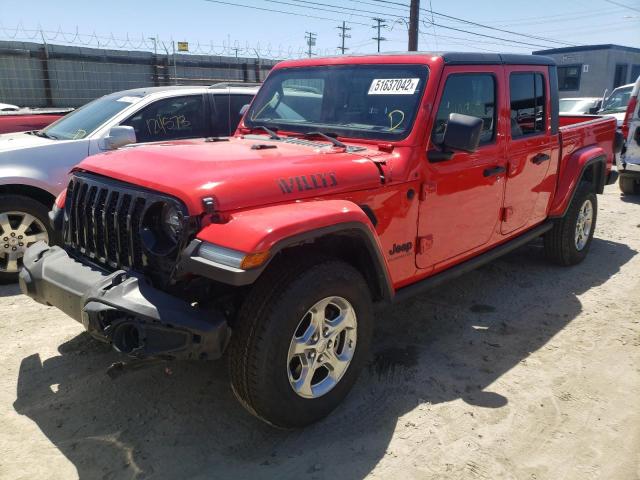 Photo 2 from auction – 2021 JEEP GLADIATOR with VIN 1C6HJTAG9ML549933