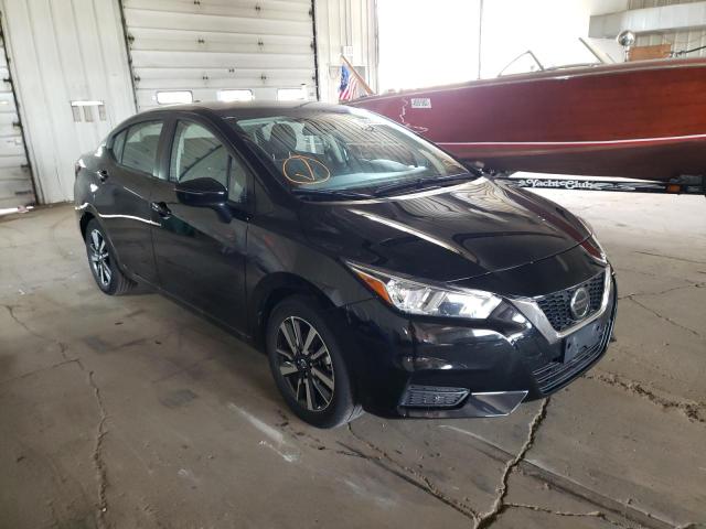 NISSAN VERSA SV 2021 with VIN 3N1CN8EV1ML878016 - Photo from auction