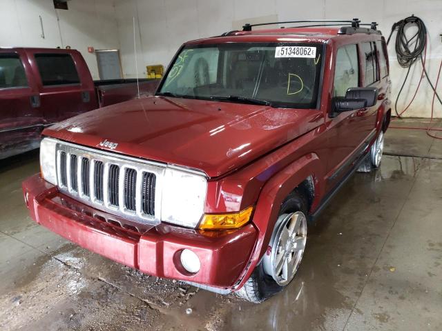 Photo 2 from auction – 2007 JEEP COMMANDER with VIN 1J8HG48P07C592041