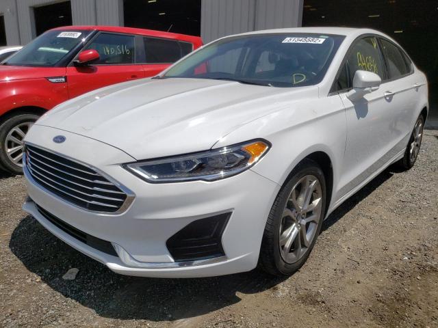 Photo 2 from auction – 2020 FORD FUSION SEL with VIN 3FA6P0CDXLR196561