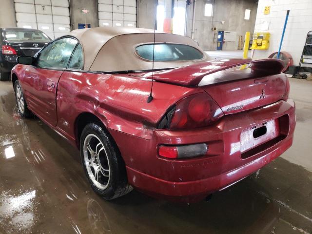 Photo 3 from auction – 2001 MITSUBISHI ECLIPSE SP with VIN 4A3AE45G51E156720
