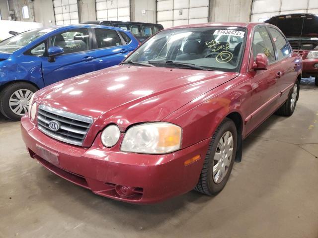 Photo 2 from auction – 2004 KIA OPTIMA LX with VIN KNAGD126245343621