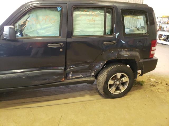 Photo 9 from auction – 2008 JEEP LIBERTY SP with VIN 1J8GN28K98W236858