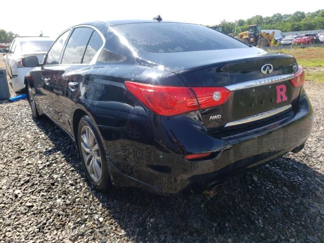 Photo 3 from auction – 2017 INFINITI Q50 PREMIU with VIN JN1EV7AR9HM830755