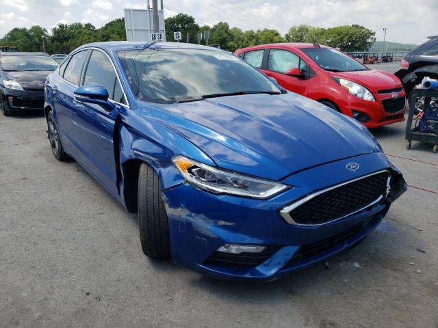 FORD FUSION SPO 2017 with VIN 3FA6P0VP5HR334439 - Photo from auction