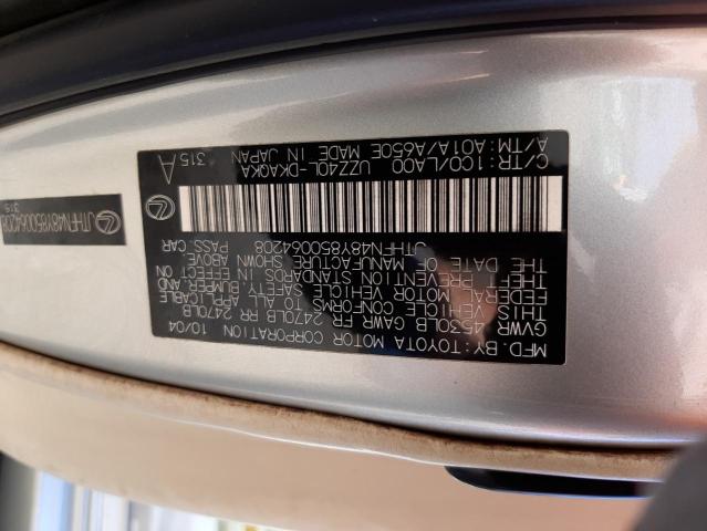 Photo 10 from auction – 2005 LEXUS SC430 with VIN JTHFN48Y850064208