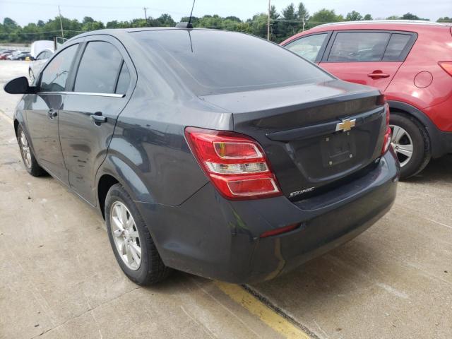 Photo 3 from auction – 2017 CHEVROLET SONIC LT with VIN 1G1JD5SH2H4111008