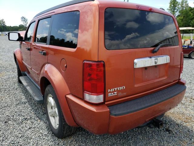 Photo 3 from auction – 2007 DODGE NITRO SLT with VIN 1D8GT58K67W733591