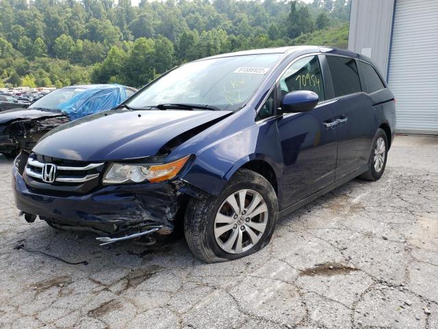 Photo 2 from auction – 2015 HONDA ODYSSEY EX with VIN 5FNRL5H63FB040832