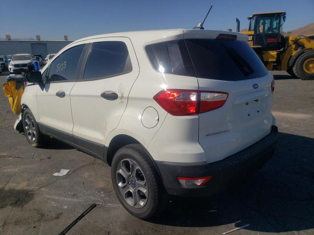 Photo 3 from auction – 2021 FORD ECOSPORT S with VIN MAJ3S2FE4MC452632
