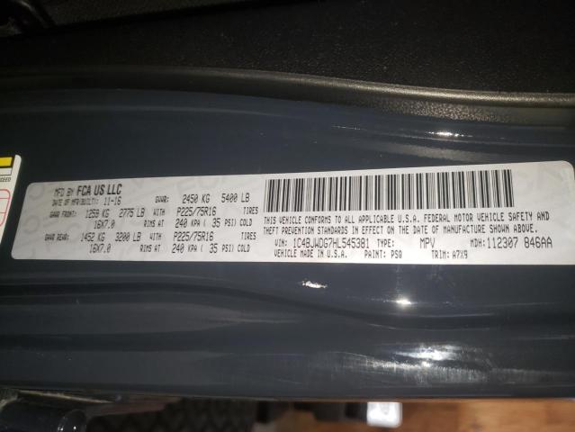 Photo 10 from auction – 2017 JEEP WRANGLER U with VIN 1C4BJWDG7HL545381