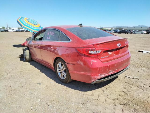 Photo 3 from auction – 2017 HYUNDAI SONATA SE with VIN 5NPE24AF4HH439596