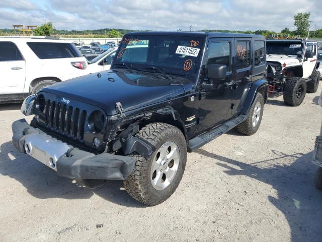 Photo 2 from auction – 2014 JEEP WRANGLER U with VIN 1C4BJWEG2EL213357
