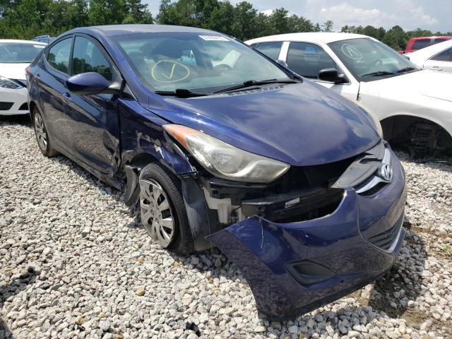 HYUNDAI ELANTRA GL 2011 with VIN 5NPDH4AE3BH044155 - Photo from auction