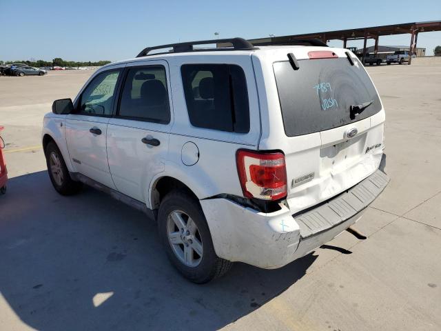 Photo 3 from auction – 2008 FORD ESCAPE HEV with VIN 1FMCU49H88KA59259