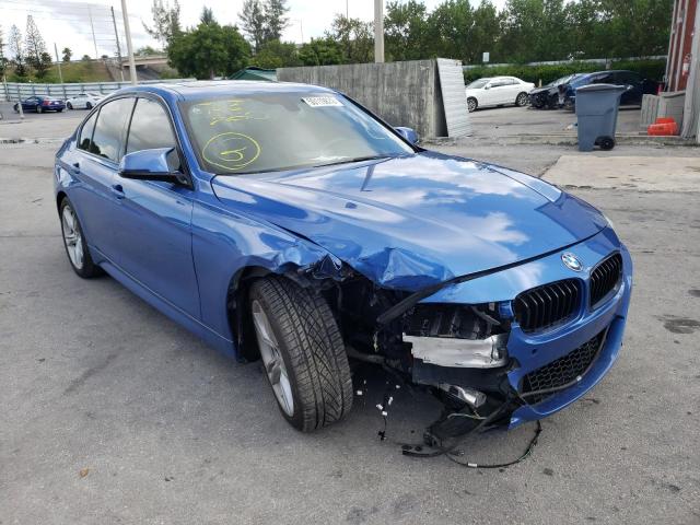 BMW 328 I 2013 with VIN WBA3A5C50DJ462036 - Photo from auction