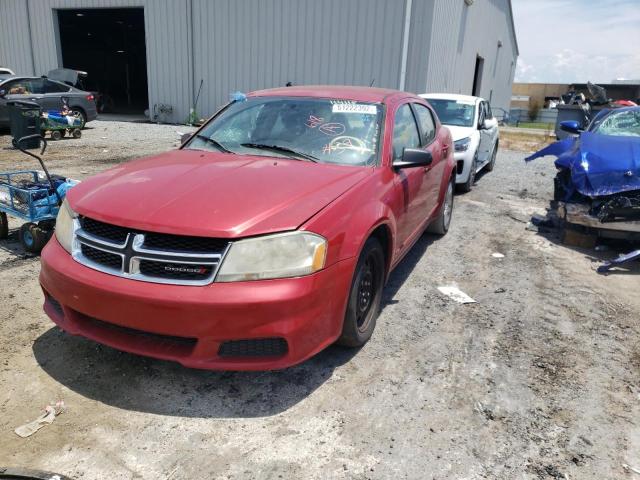 Photo 2 from auction – 2012 DODGE AVENGER SE with VIN 1C3CDZAG9CN327638