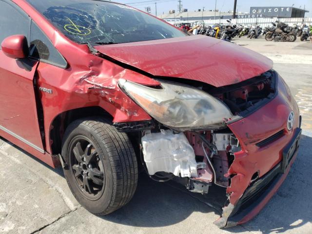 Photo 9 from auction – 2012 TOYOTA PRIUS with VIN JTDKN3DU9C5475324