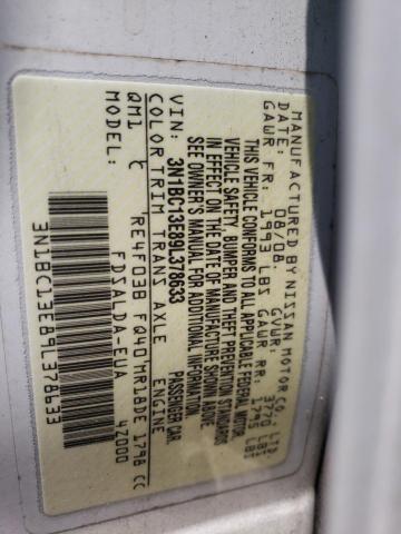 Photo 10 from auction – 2009 NISSAN VERSA S with VIN 3N1BC13E89L378633