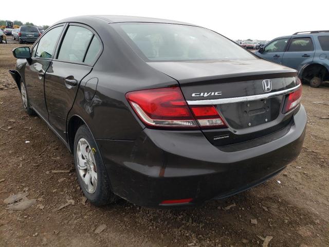 Photo 3 from auction – 2014 HONDA CIVIC LX with VIN 2HGFB2F53EH527635