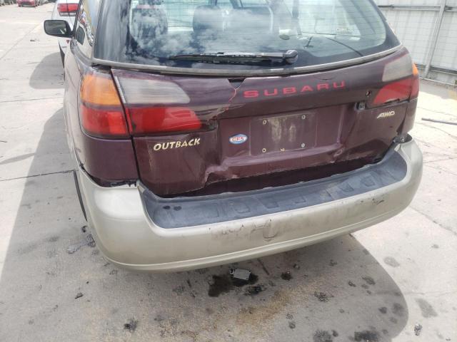 Photo 9 from auction – 2001 SUBARU LEGACY OUT with VIN 4S3BH675717677755
