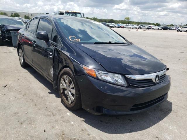 HONDA CIVIC LX 2012 with VIN 2HGFB2F5XCH331849 - Photo from auction